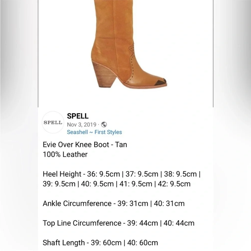 Spell Cognac Fringe Over-The-Knee Suede Boots